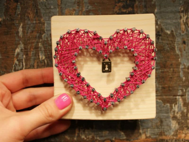 Картины в технике String art – мастер-класс от Ивент агентства 