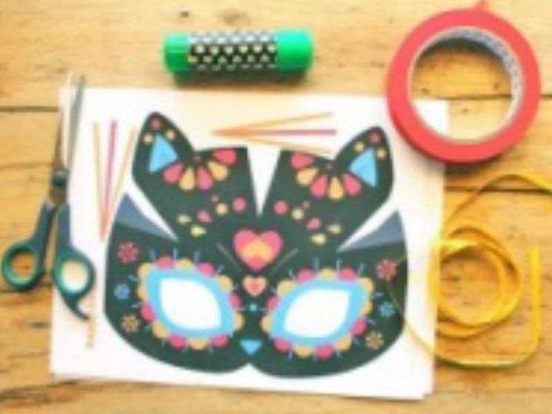 Маска на хэллоуин – мастер-класс от Ивент агентства Syrup