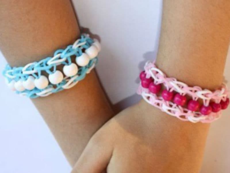 Мастер-класс для детей браслеты из резинок Киев