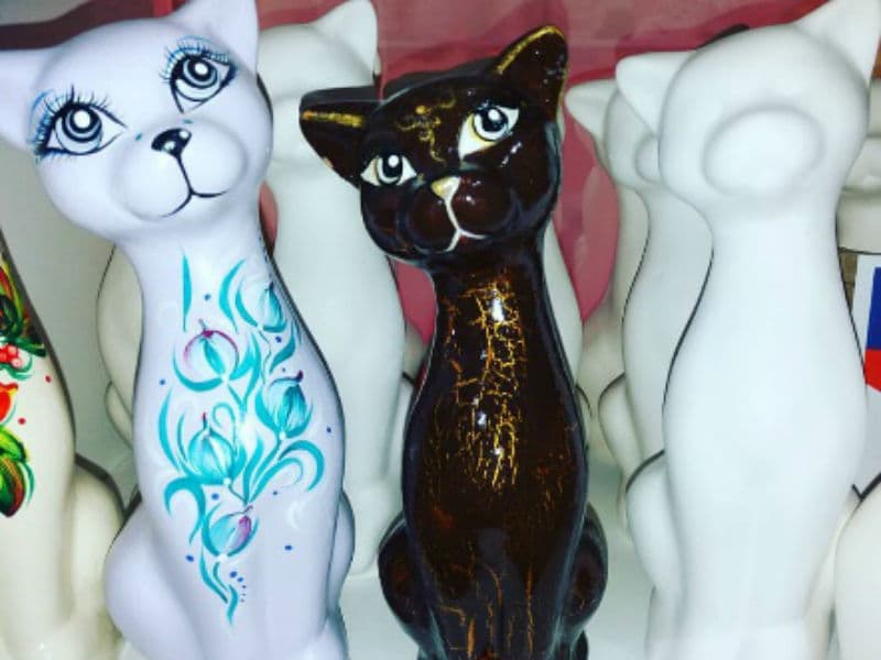 Роспись керамических статуэток