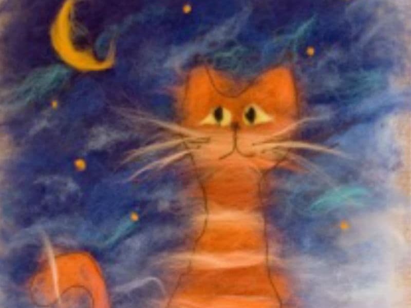 Картины из шерсти мастер-класс от Ивент агентства SYRUP