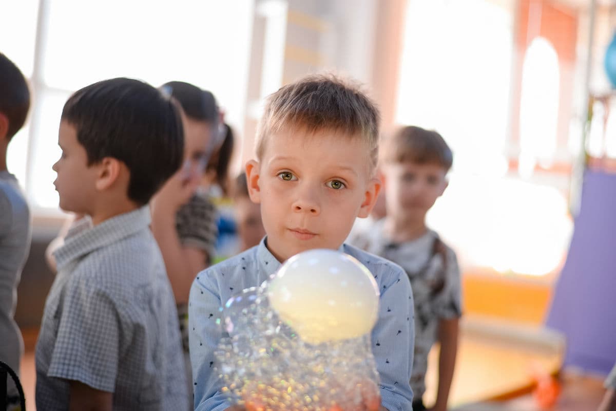 Шоу мыльных пузырей киев недорого - Ивент агентство «Syrup»