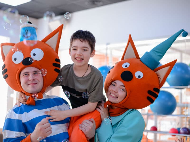 День рождения Егора в стиле «Три кота»